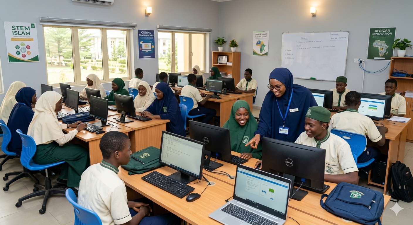 Students in classroom